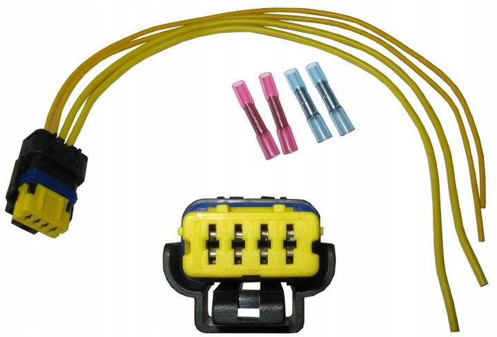 фото №1, Renault grand scenic 2 роз'єм насоса пального 4 контакти