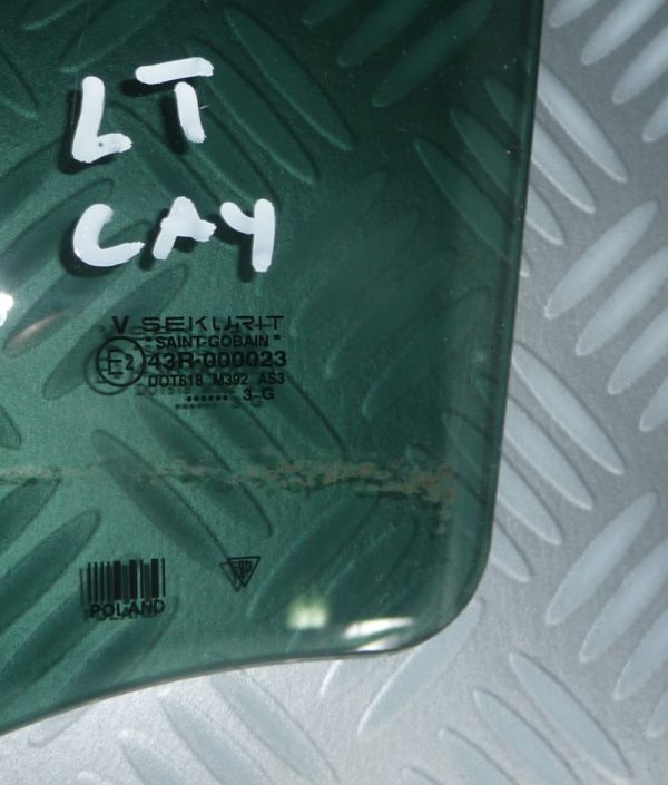 фото №2, Porsche cayenne скло двері ліва зад задня тонована темне as3 03r