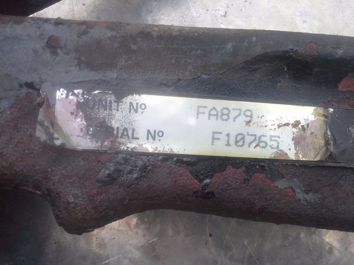 фото №2, Daf 1000 ae10c ось передняя балка перед поворотный кулак