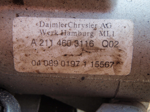 фото №7, Mercedes колонка кермо a2114620005,