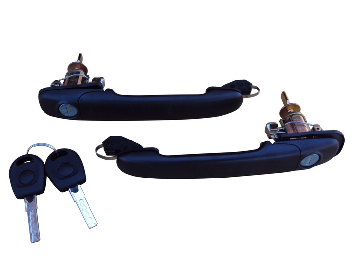 фото №1, Левая+ правая ручка вставка замок дверь ford galaxy