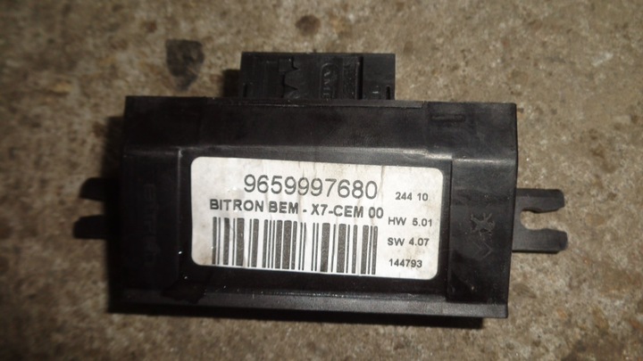 фото №1, Модуль блок управления citroen c4 b7 ds4 9659997680