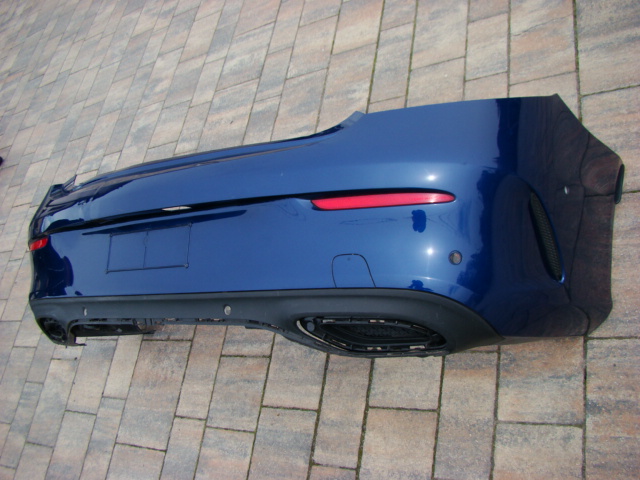 фото №3, Mercedes c-klasa w205 купе бампер зад задний amg