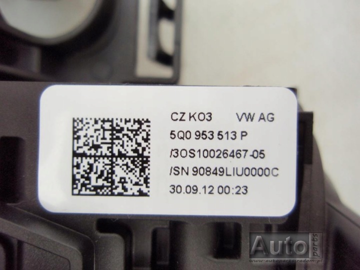 фото №9, Подрулевые рычаги 5q0953507ae 5q0953549a 5q0953513p golf vii