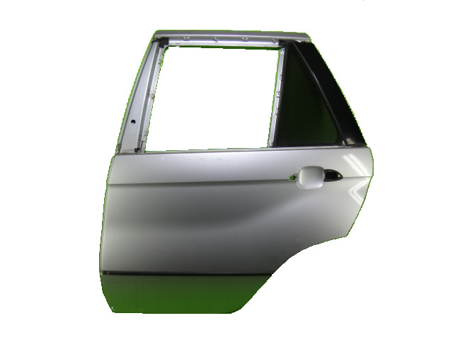 фото №1, Дверь левая левый зад задние bmw x5 e53 титан серебро