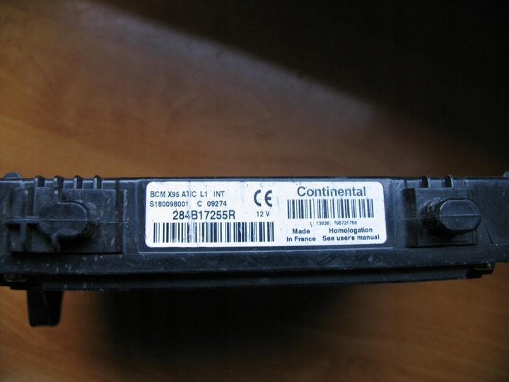 фото №3, Megane iii модуль блок керування bcm 284b17255r