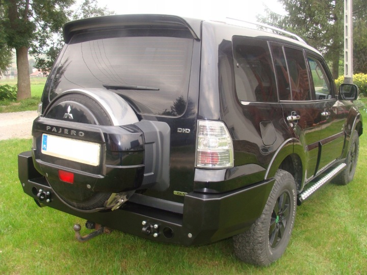 фото №10, Задний бампер стальной mitsubishi pajero 4 v80
