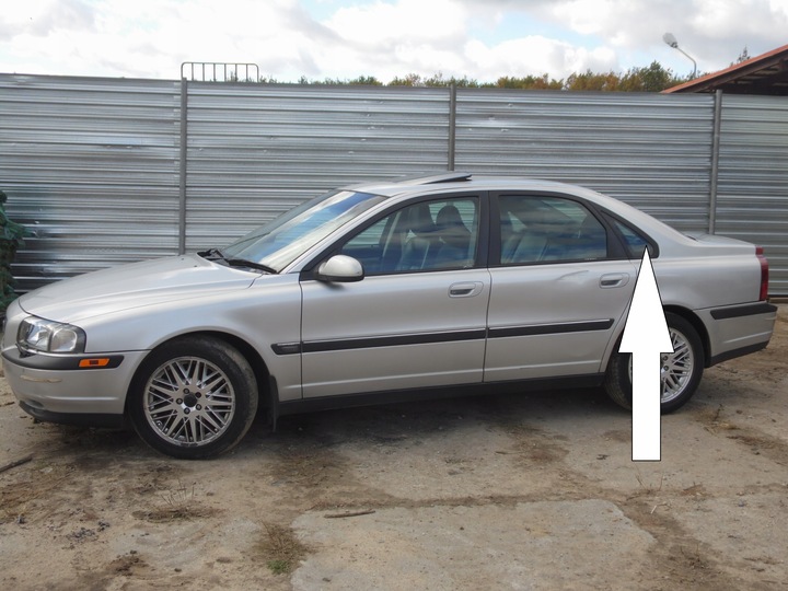 фото №1, Скло кузовна ліва зад задня малий volvo s80 i