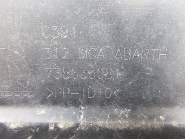 фото №7, Fiat 500 abarth 595 рестайлінг бампер задній зад