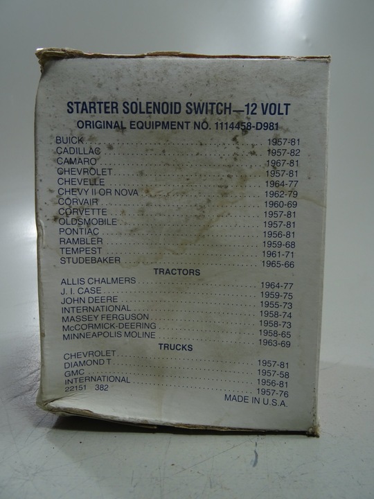фото №5, Колпачок аппарата зажигания 12v buick cadillac