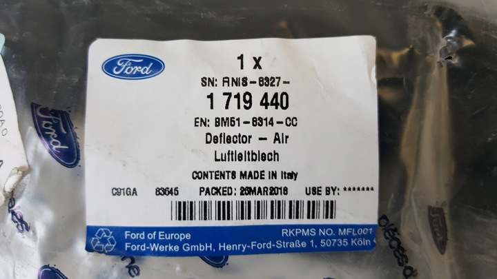 фото №9, Ford focus mk3 впуск воздуха bm51-8314 2010-2018