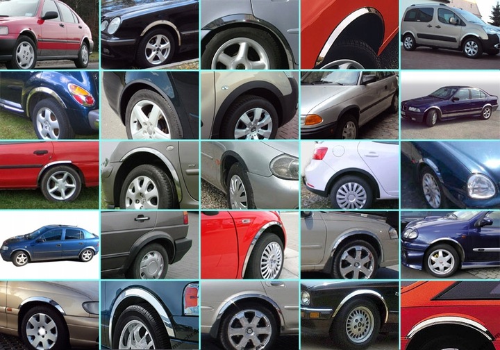 фото №8, Vw passat b5 планка накладки подкрылки крыло левый правый перед зад 96-00