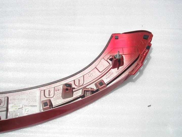 фото №6, Оригінал спойлер накладка спойлер кришки зад mazda 3 bm хетчбек + сплав 2013-18