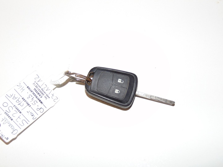 фото №9, Замок зажигания вставка ключ chevrolet aveo t300 1.2