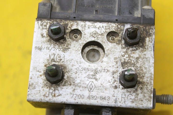 фото №6, Блок управления abs renault scenic i fl 1.6b 0265216732