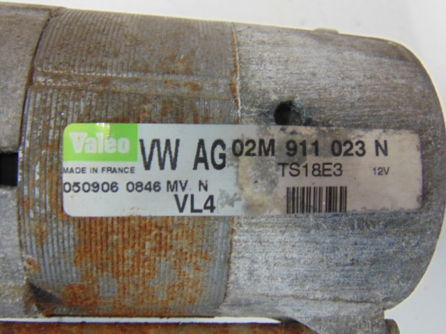 фото №7, Стартер audi seat skoda vw 1.9 tdi 02m911023n