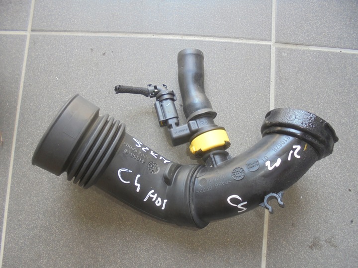 фото №1, Труба шланг 1.6 1.4 hdi citroen c4 2010-16 9684362180