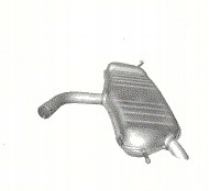 фото №1, Глушитель конечный vw touran poj.1,6 03-08r.