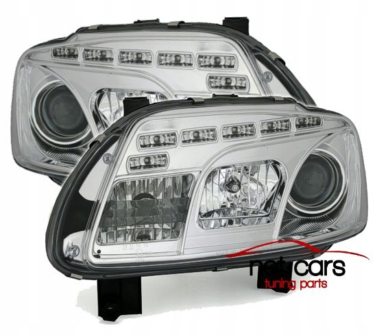фото №3, Лампи фари vw touran 1t dayline led c