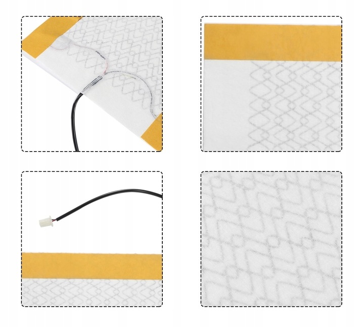 фото №5, Килимок нагрівальна нагрівальна 12v pod сидіння 20 w велика