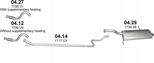 фото №6, Polmo 04.29 глушник кінцевий citroen c4 grand picasso peugeoot 5008