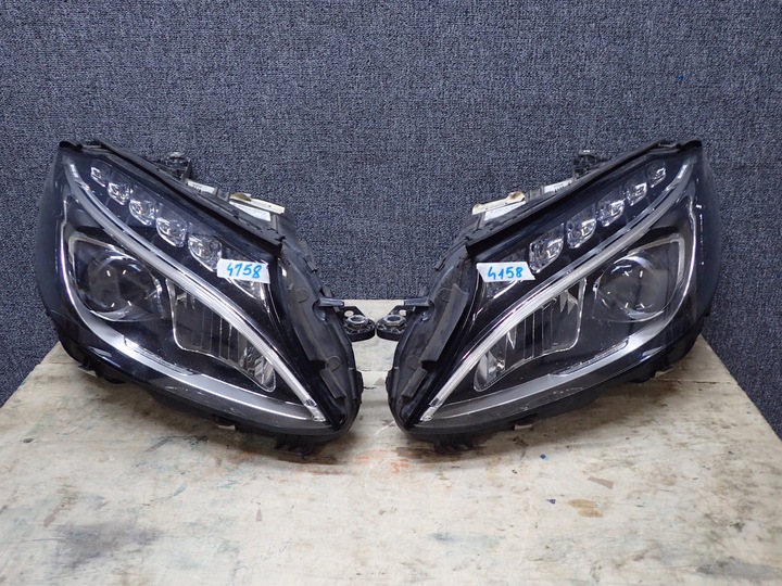 фото №1, Лампа лампи перед mercedes c клас w205 повний led