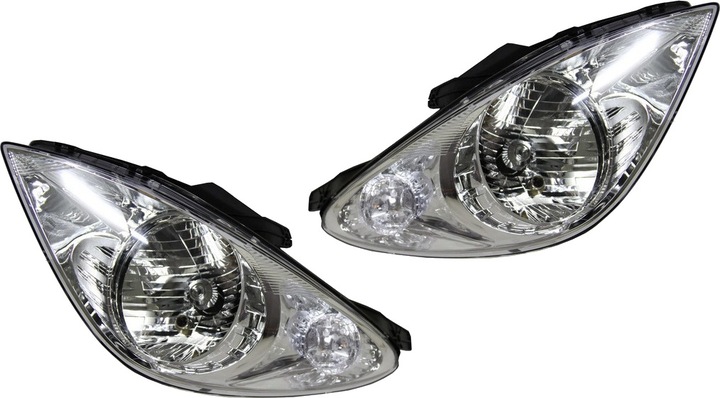 фото №1, Hyundai i20 2008-2012 лампа ліва фара перед