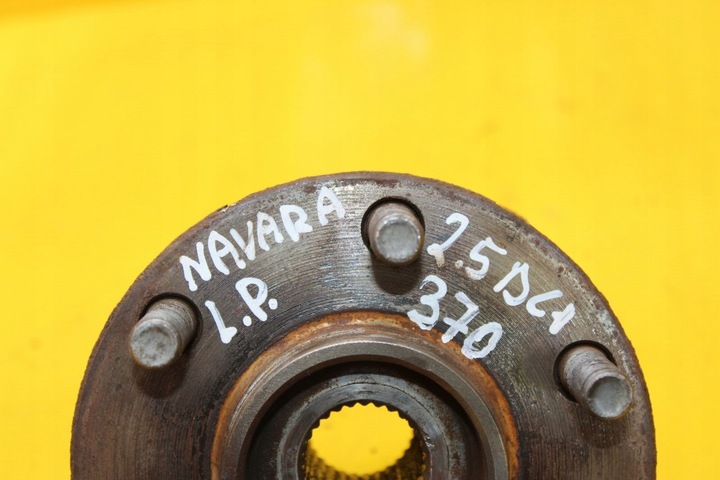 фото №7, Поворотный кулак колёса левый перед navara d40 2.5 dci