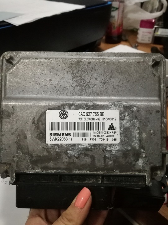 фото №4, Touareg блок керування редуктора 0ad927755be 5wk22063