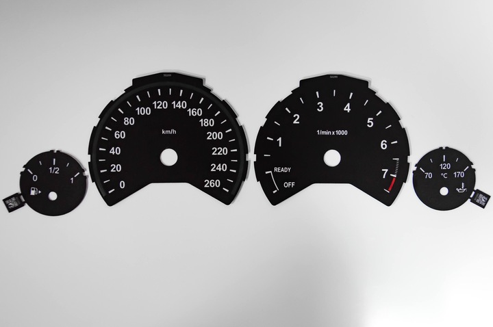 фото №6, Bmw seria 4 f32 f33 f36 диски спідометра прилади замінник з mph na km/h