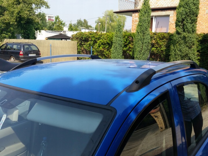 фото №10, Fiat panda 2003-2012 рейлінги дахові багажник