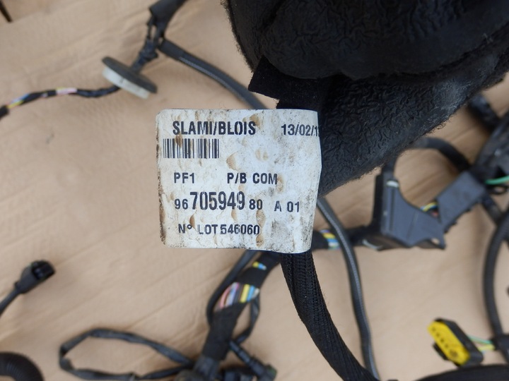 фото №9, Peugeot 208 1.6 ehdi джгут камери двигуна електропроводка