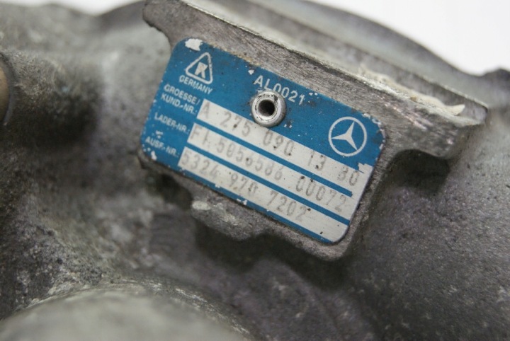 фото №8, Турбонагнітач mercedes cl600 w215 a2750901380