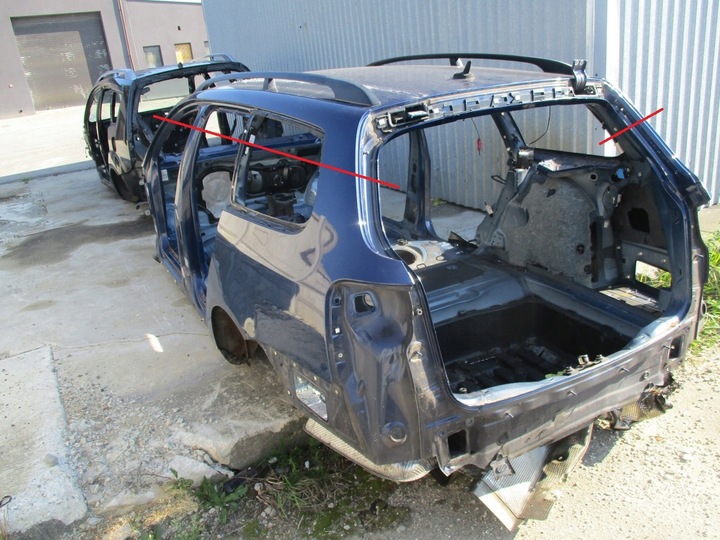 фото №6, Чверть ванна зад vw passat b6 3c9 універсал