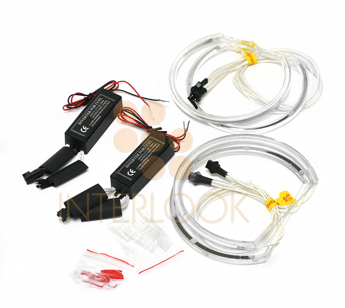 фото №12, 4x кольца ccfl angel глаза света дневные bmw e36 e38 e39 e46 e87 + w5w led