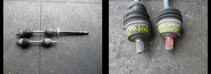 Antriebswelle links Mercedes B-klasa 246 2,0CDI