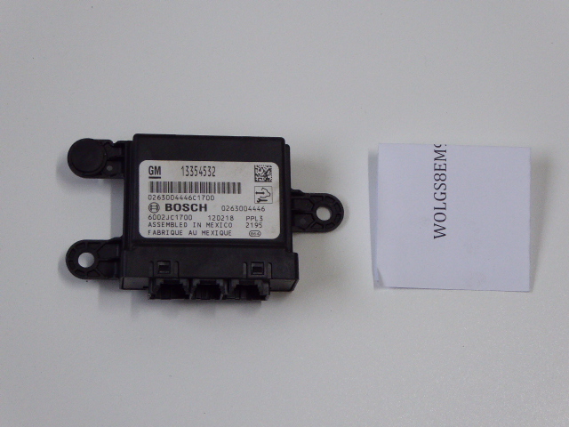 Module PARKTRONIKA PDC 13354532 OPEL INSIGNIA A KOMBI