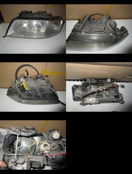 FEUX PHARE REFLEKTOR AVANT AUDI A6 4B0 GAUCHE