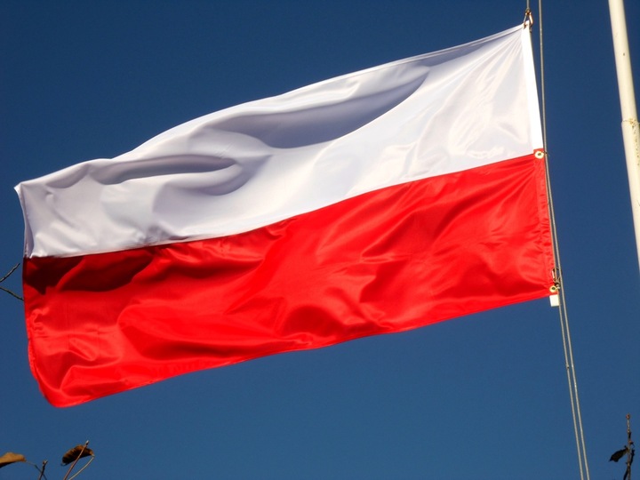 Флаг Poland Фото