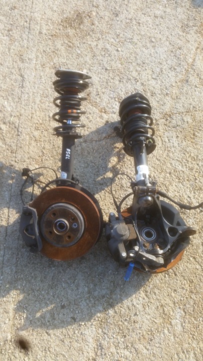 stoßdämpfer achsschenkel radnabe radlager rechts MINI COOPER R56 1.6D
