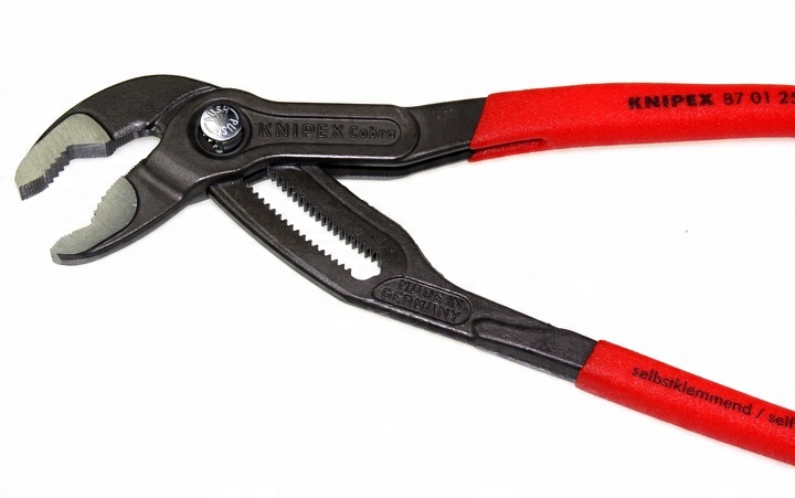 Ключ кобра фото Купить НАБОР ЩИПЦОВ KNIPEX COBRA, 3 ПРЕДМЕТА, ГИДРАВЛИЧЕСКИЕ ЩИПЦЫ: отзывы, фото