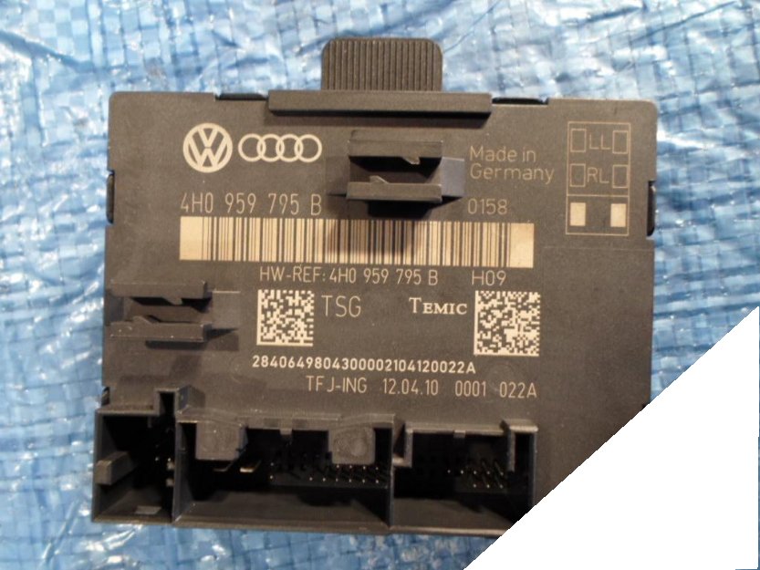 фото №1, Vw touareg 2010-15r модуль двері 4h0959795b
