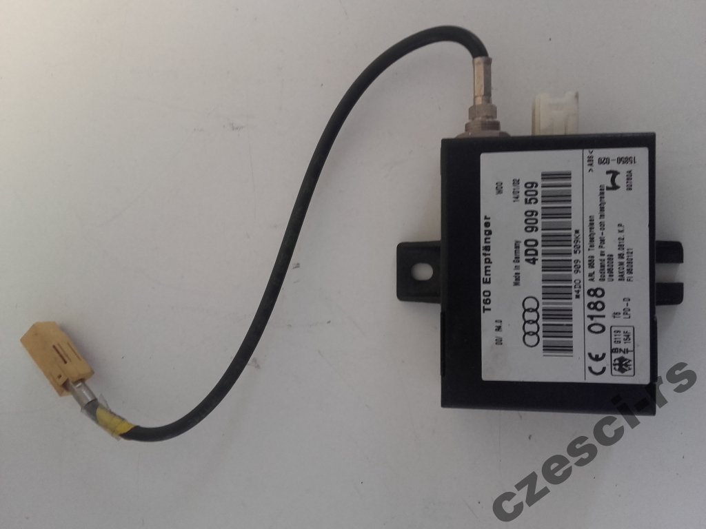 фото №1, Блок управления webasto audi a6 a8 vw 4d0909509