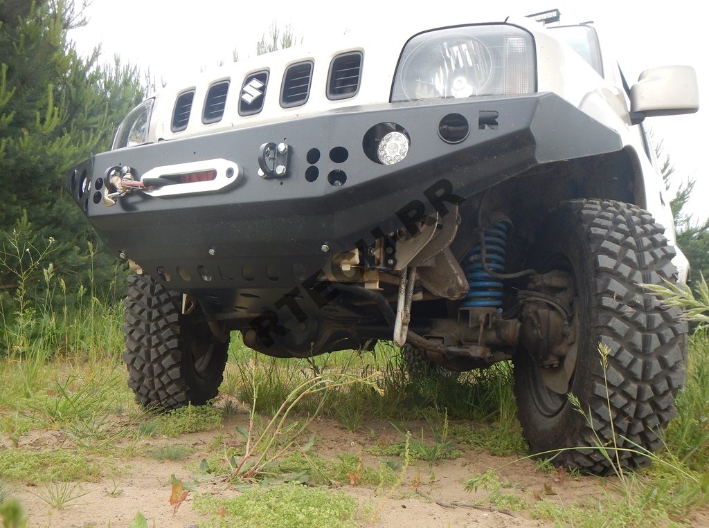 фото №4, Suzuki jimny бампер стальной перед передний rtech