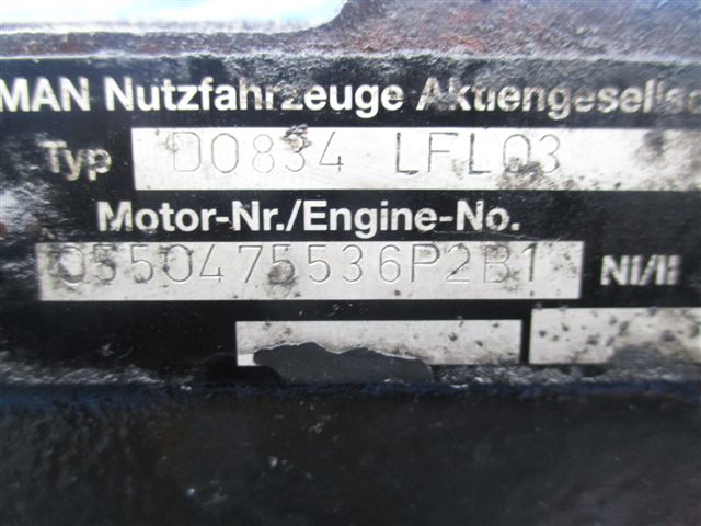 фото №5, Блок двигуна man d0834 lfl03 l2000 m2000 euro 3