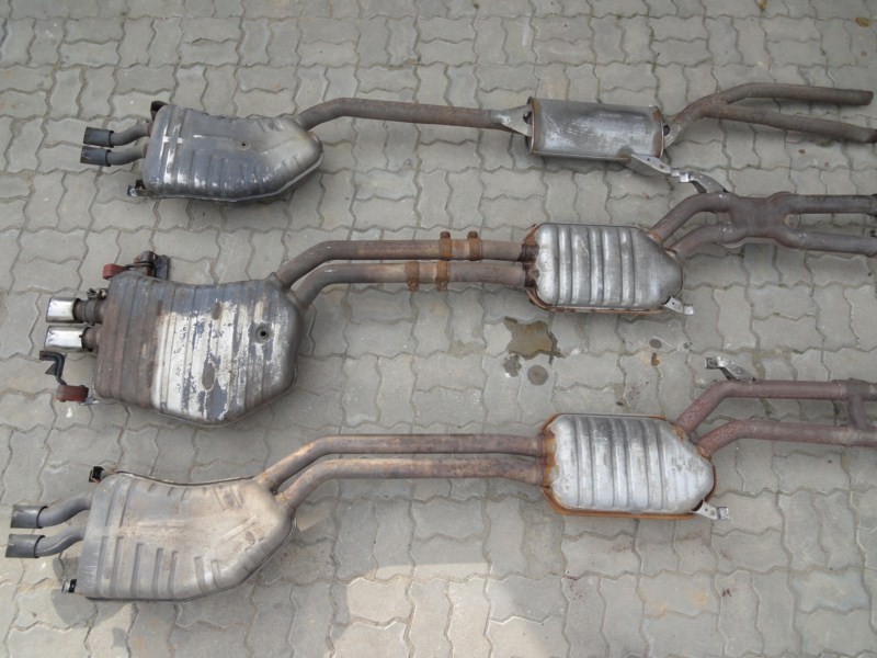 фото №1, Audi a8 d2 2.8 3.7 4.2 6.0 w12 long гасник вихлоп oryg