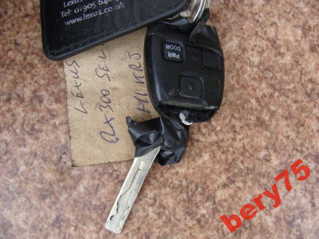 фото №4, Lexus rx 300 05r бортовий комп'ютер ключ замок запалювання 3,0v6