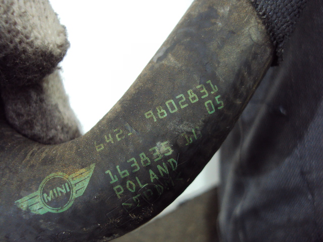 фото №5, Труба шланг wody mini cooper r61 paceman