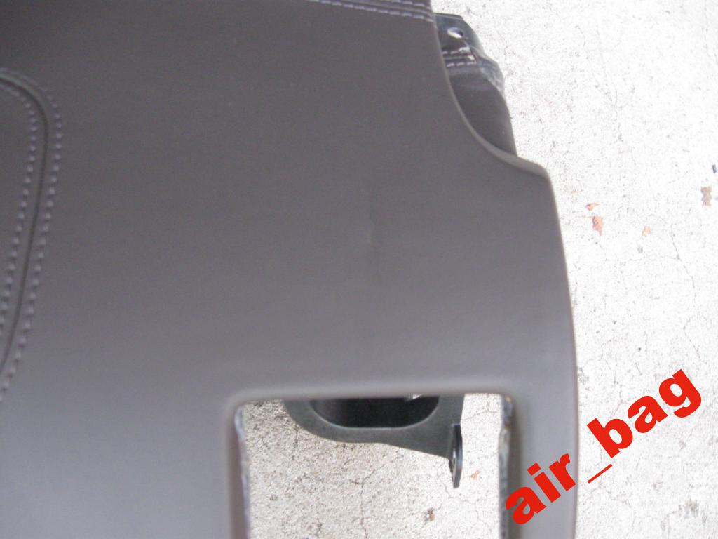 фото №4, Vw touareg приборная панель консоль приборная панель коричневая кожа