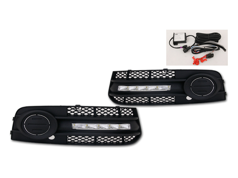 Купить Drl led дневные ходовые огни audi a4 b8 8k0 2007-2011